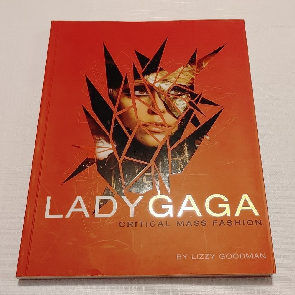 LADY GAGA CRITICAL MASS FASHION BOOK Lizzy Goodman Paperback 2010